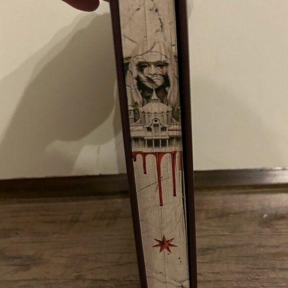 Fairyloot Hardcover Special Edition of Seven Faceless Saints by M.K. Lobb - Picture 4 of 5